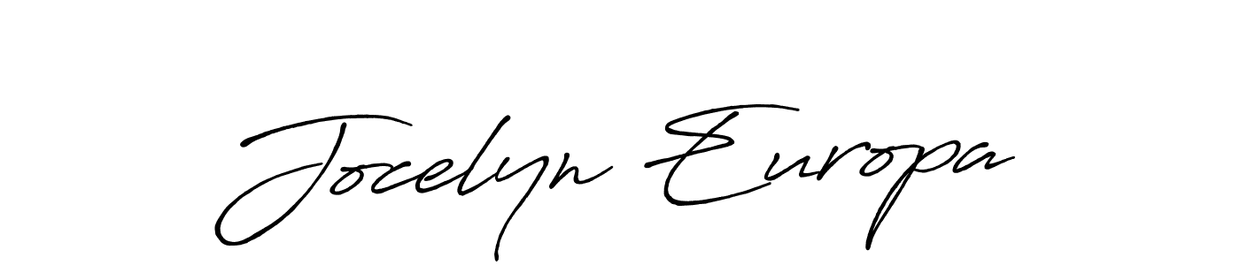 Also we have Jocelyn Europa name is the best signature style. Create professional handwritten signature collection using Antro_Vectra_Bolder autograph style. Jocelyn Europa signature style 7 images and pictures png