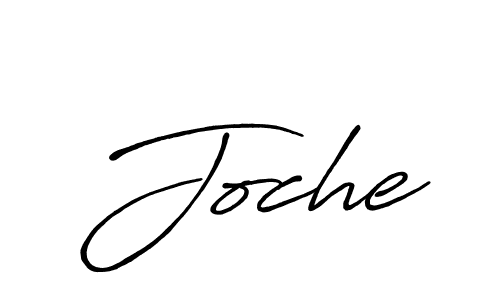 Make a beautiful signature design for name Joche. Use this online signature maker to create a handwritten signature for free. Joche signature style 7 images and pictures png