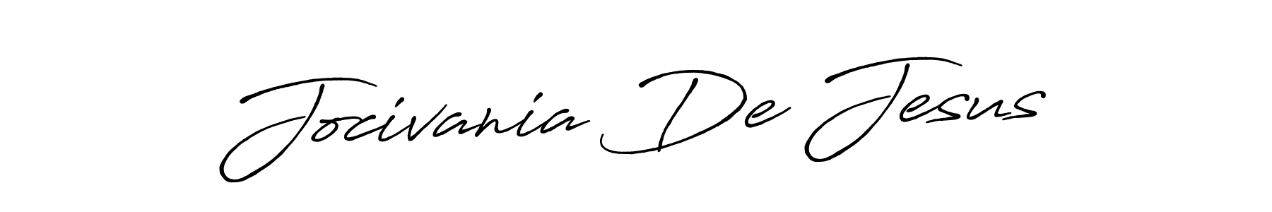 Also You can easily find your signature by using the search form. We will create Jocivania De Jesus name handwritten signature images for you free of cost using Antro_Vectra_Bolder sign style. Jocivania De Jesus signature style 7 images and pictures png