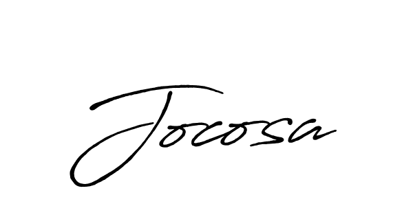 Design your own signature with our free online signature maker. With this signature software, you can create a handwritten (Antro_Vectra_Bolder) signature for name Jocosa. Jocosa signature style 7 images and pictures png