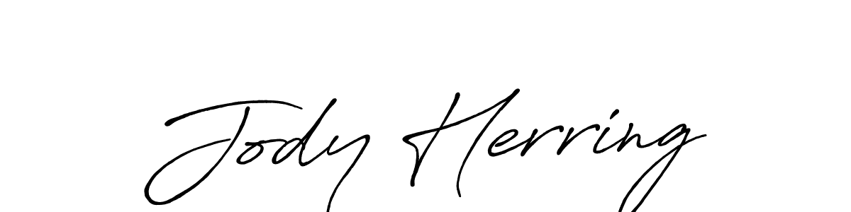 Create a beautiful signature design for name Jody Herring. With this signature (Antro_Vectra_Bolder) fonts, you can make a handwritten signature for free. Jody Herring signature style 7 images and pictures png
