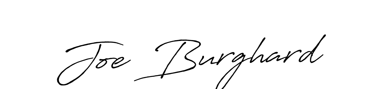 The best way (Antro_Vectra_Bolder) to make a short signature is to pick only two or three words in your name. The name Joe  Burghard include a total of six letters. For converting this name. Joe  Burghard signature style 7 images and pictures png