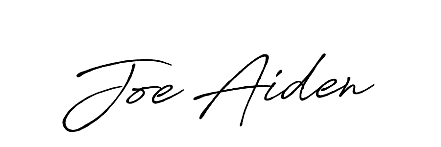 How to make Joe Aiden signature? Antro_Vectra_Bolder is a professional autograph style. Create handwritten signature for Joe Aiden name. Joe Aiden signature style 7 images and pictures png