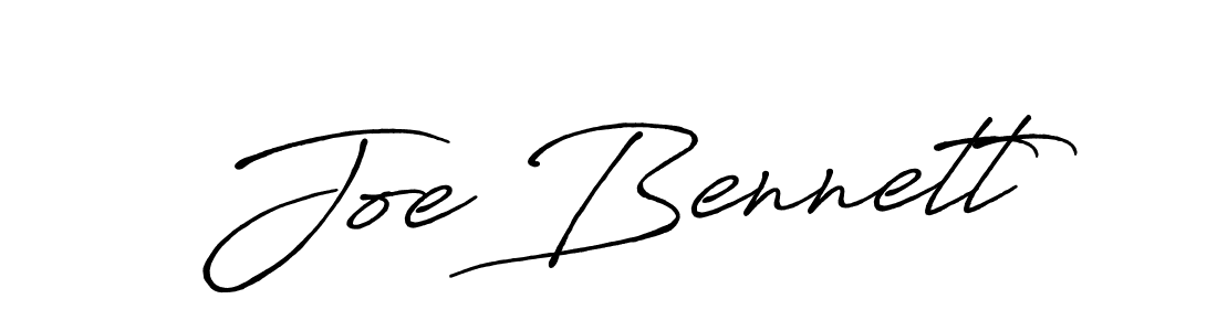 Make a beautiful signature design for name Joe Bennett. With this signature (Antro_Vectra_Bolder) style, you can create a handwritten signature for free. Joe Bennett signature style 7 images and pictures png