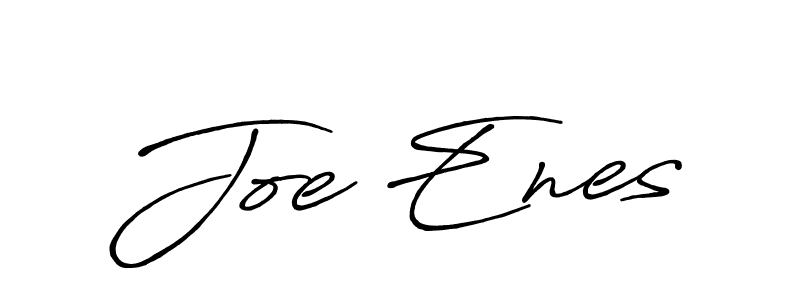 Also You can easily find your signature by using the search form. We will create Joe Enes name handwritten signature images for you free of cost using Antro_Vectra_Bolder sign style. Joe Enes signature style 7 images and pictures png