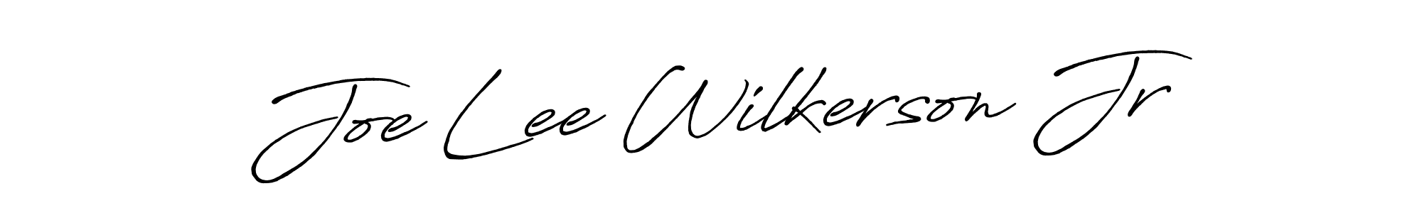 How to make Joe Lee Wilkerson Jr name signature. Use Antro_Vectra_Bolder style for creating short signs online. This is the latest handwritten sign. Joe Lee Wilkerson Jr signature style 7 images and pictures png