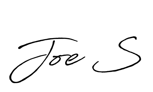 How to make Joe S name signature. Use Antro_Vectra_Bolder style for creating short signs online. This is the latest handwritten sign. Joe S signature style 7 images and pictures png