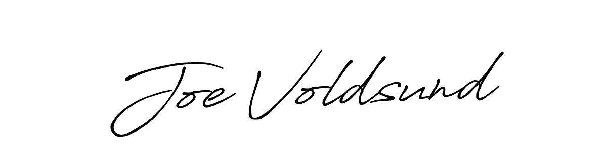 How to make Joe Voldsund signature? Antro_Vectra_Bolder is a professional autograph style. Create handwritten signature for Joe Voldsund name. Joe Voldsund signature style 7 images and pictures png