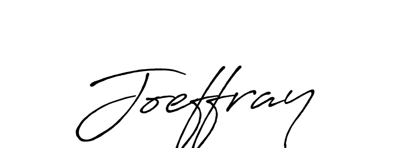 The best way (Antro_Vectra_Bolder) to make a short signature is to pick only two or three words in your name. The name Joeffray include a total of six letters. For converting this name. Joeffray signature style 7 images and pictures png