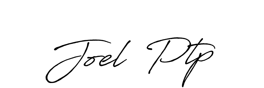 Also You can easily find your signature by using the search form. We will create Joel  Ptp name handwritten signature images for you free of cost using Antro_Vectra_Bolder sign style. Joel  Ptp signature style 7 images and pictures png