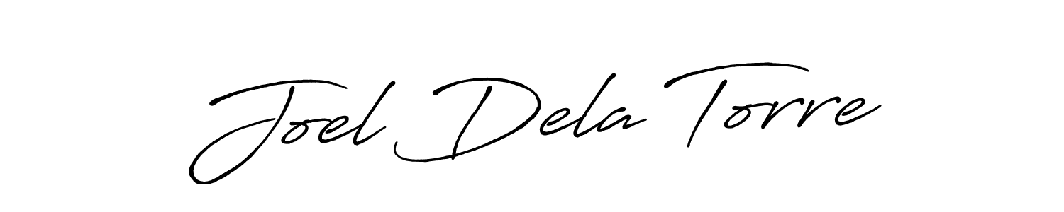Also we have Joel Dela Torre name is the best signature style. Create professional handwritten signature collection using Antro_Vectra_Bolder autograph style. Joel Dela Torre signature style 7 images and pictures png