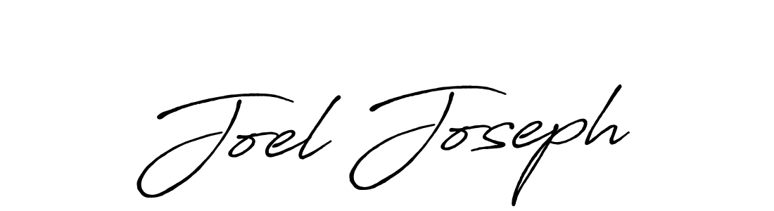 Make a beautiful signature design for name Joel Joseph. With this signature (Antro_Vectra_Bolder) style, you can create a handwritten signature for free. Joel Joseph signature style 7 images and pictures png