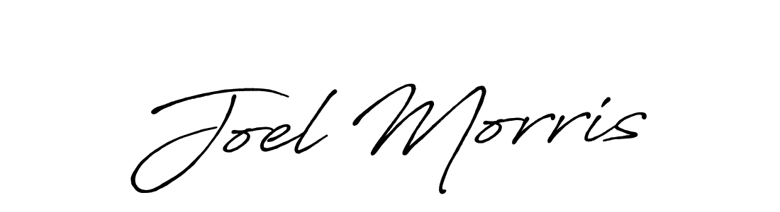 Create a beautiful signature design for name Joel Morris. With this signature (Antro_Vectra_Bolder) fonts, you can make a handwritten signature for free. Joel Morris signature style 7 images and pictures png