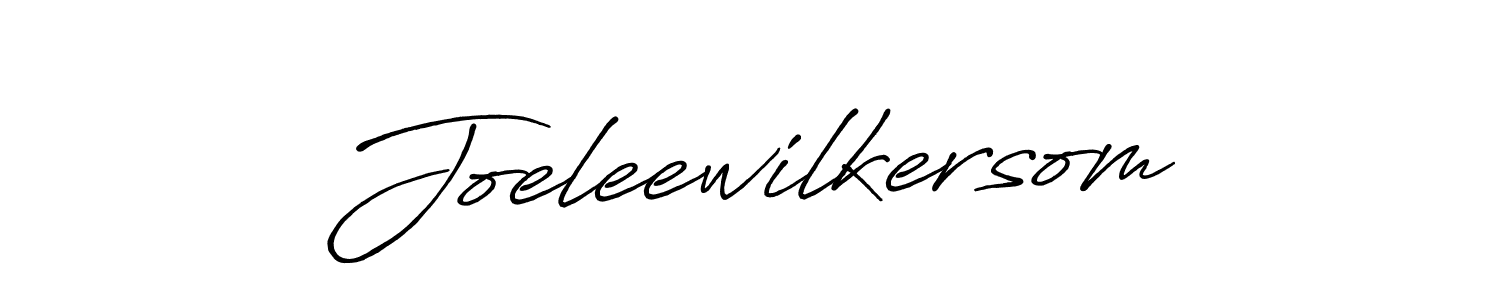 Joeleewilkersom stylish signature style. Best Handwritten Sign (Antro_Vectra_Bolder) for my name. Handwritten Signature Collection Ideas for my name Joeleewilkersom. Joeleewilkersom signature style 7 images and pictures png