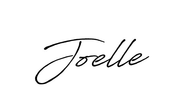 Use a signature maker to create a handwritten signature online. With this signature software, you can design (Antro_Vectra_Bolder) your own signature for name Joelle. Joelle signature style 7 images and pictures png