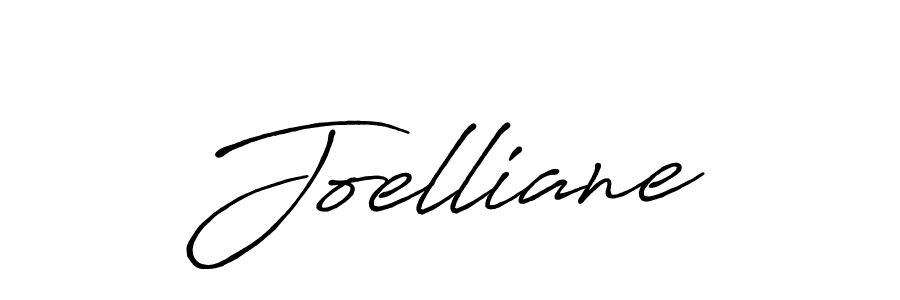 How to make Joelliane name signature. Use Antro_Vectra_Bolder style for creating short signs online. This is the latest handwritten sign. Joelliane signature style 7 images and pictures png