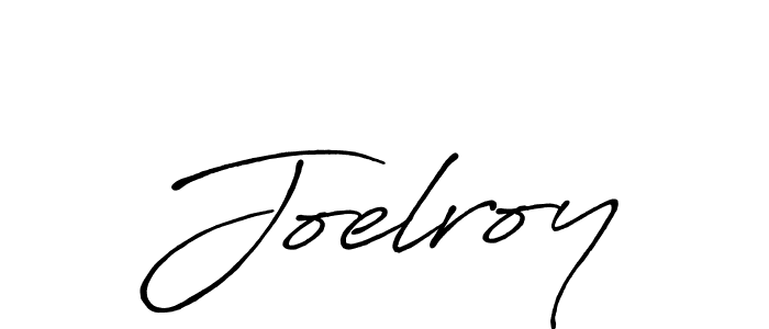 Design your own signature with our free online signature maker. With this signature software, you can create a handwritten (Antro_Vectra_Bolder) signature for name Joelroy. Joelroy signature style 7 images and pictures png