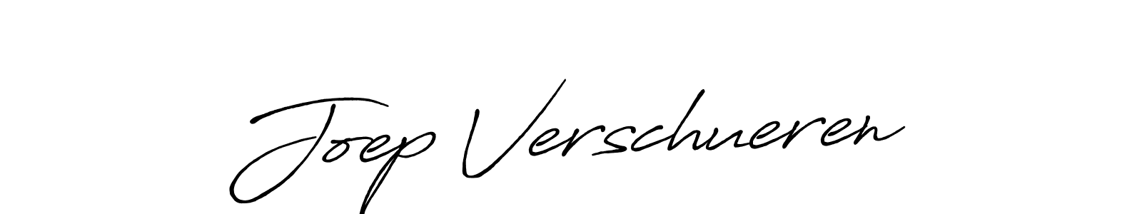 How to make Joep Verschueren name signature. Use Antro_Vectra_Bolder style for creating short signs online. This is the latest handwritten sign. Joep Verschueren signature style 7 images and pictures png