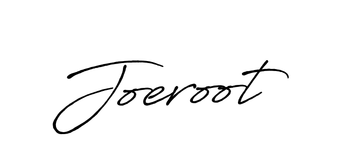 Joeroot stylish signature style. Best Handwritten Sign (Antro_Vectra_Bolder) for my name. Handwritten Signature Collection Ideas for my name Joeroot. Joeroot signature style 7 images and pictures png