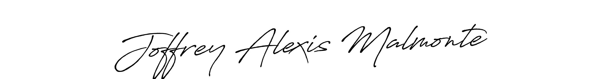 It looks lik you need a new signature style for name Joffrey Alexis Malmonte. Design unique handwritten (Antro_Vectra_Bolder) signature with our free signature maker in just a few clicks. Joffrey Alexis Malmonte signature style 7 images and pictures png