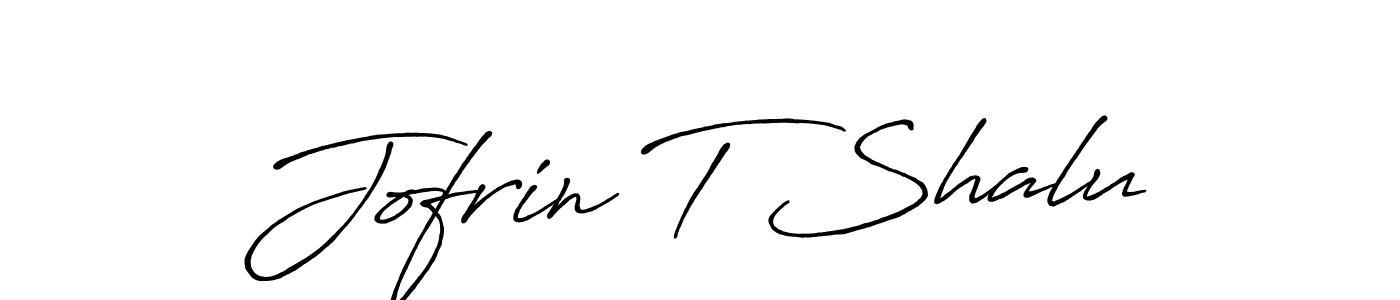 It looks lik you need a new signature style for name Jofrin T Shalu. Design unique handwritten (Antro_Vectra_Bolder) signature with our free signature maker in just a few clicks. Jofrin T Shalu signature style 7 images and pictures png