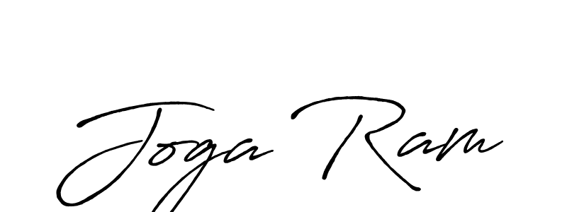Also we have Joga Ram name is the best signature style. Create professional handwritten signature collection using Antro_Vectra_Bolder autograph style. Joga Ram signature style 7 images and pictures png