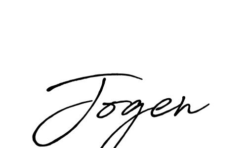 Make a beautiful signature design for name Jogen. With this signature (Antro_Vectra_Bolder) style, you can create a handwritten signature for free. Jogen signature style 7 images and pictures png