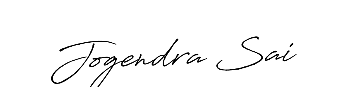 Use a signature maker to create a handwritten signature online. With this signature software, you can design (Antro_Vectra_Bolder) your own signature for name Jogendra Sai. Jogendra Sai signature style 7 images and pictures png