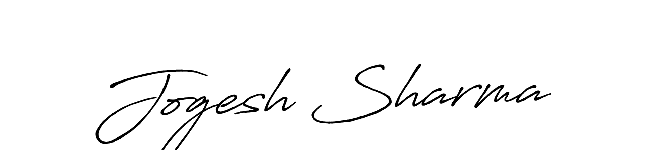 Make a beautiful signature design for name Jogesh Sharma. Use this online signature maker to create a handwritten signature for free. Jogesh Sharma signature style 7 images and pictures png