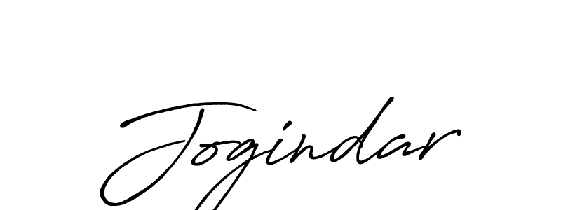 Make a beautiful signature design for name Jogindar. With this signature (Antro_Vectra_Bolder) style, you can create a handwritten signature for free. Jogindar signature style 7 images and pictures png