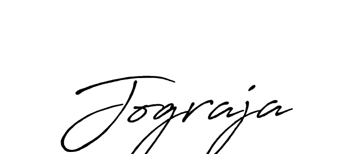 Jograja stylish signature style. Best Handwritten Sign (Antro_Vectra_Bolder) for my name. Handwritten Signature Collection Ideas for my name Jograja. Jograja signature style 7 images and pictures png