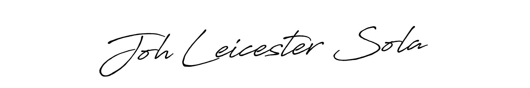 Make a beautiful signature design for name Joh Leicester Sola. Use this online signature maker to create a handwritten signature for free. Joh Leicester Sola signature style 7 images and pictures png