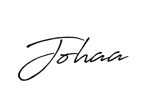 Johaa stylish signature style. Best Handwritten Sign (Antro_Vectra_Bolder) for my name. Handwritten Signature Collection Ideas for my name Johaa. Johaa signature style 7 images and pictures png