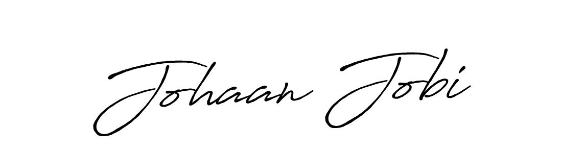 The best way (Antro_Vectra_Bolder) to make a short signature is to pick only two or three words in your name. The name Johaan Jobi include a total of six letters. For converting this name. Johaan Jobi signature style 7 images and pictures png