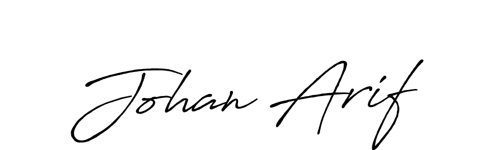 Also You can easily find your signature by using the search form. We will create Johan Arif name handwritten signature images for you free of cost using Antro_Vectra_Bolder sign style. Johan Arif signature style 7 images and pictures png