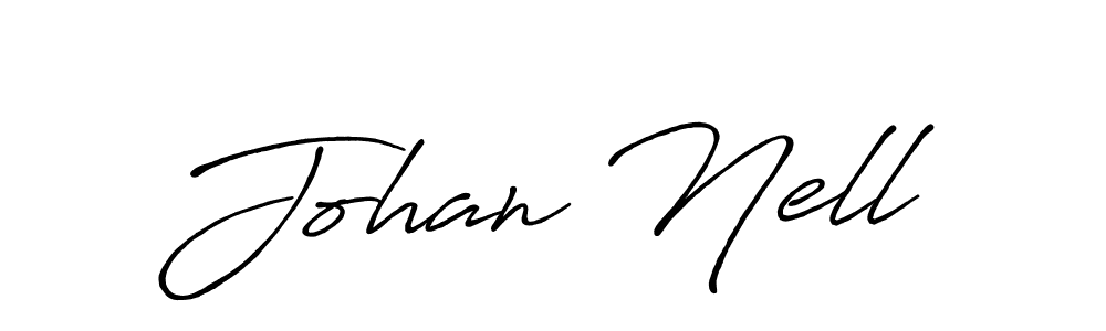 Also You can easily find your signature by using the search form. We will create Johan Nell name handwritten signature images for you free of cost using Antro_Vectra_Bolder sign style. Johan Nell signature style 7 images and pictures png