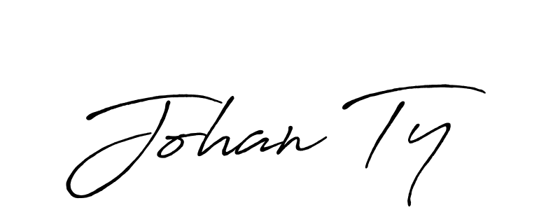 Use a signature maker to create a handwritten signature online. With this signature software, you can design (Antro_Vectra_Bolder) your own signature for name Johan Ty. Johan Ty signature style 7 images and pictures png