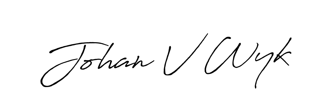 Make a beautiful signature design for name Johan V Wyk. Use this online signature maker to create a handwritten signature for free. Johan V Wyk signature style 7 images and pictures png