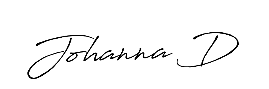 Design your own signature with our free online signature maker. With this signature software, you can create a handwritten (Antro_Vectra_Bolder) signature for name Johanna D. Johanna D signature style 7 images and pictures png