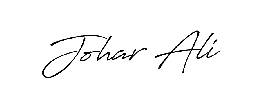 You should practise on your own different ways (Antro_Vectra_Bolder) to write your name (Johar Ali) in signature. don't let someone else do it for you. Johar Ali signature style 7 images and pictures png