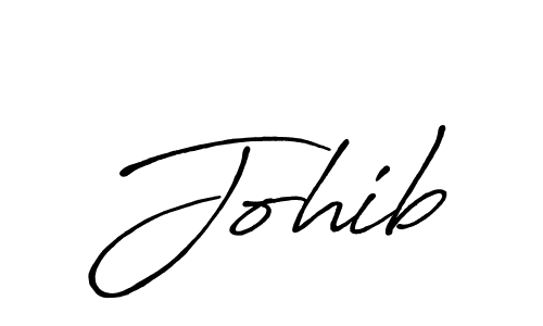 How to make Johib signature? Antro_Vectra_Bolder is a professional autograph style. Create handwritten signature for Johib name. Johib signature style 7 images and pictures png