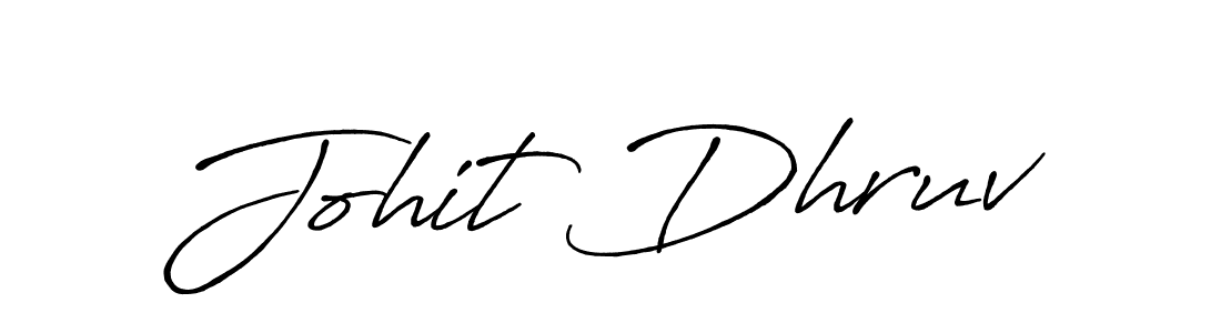 Once you've used our free online signature maker to create your best signature Antro_Vectra_Bolder style, it's time to enjoy all of the benefits that Johit Dhruv name signing documents. Johit Dhruv signature style 7 images and pictures png