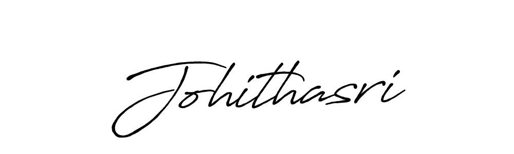 How to make Johithasri name signature. Use Antro_Vectra_Bolder style for creating short signs online. This is the latest handwritten sign. Johithasri signature style 7 images and pictures png