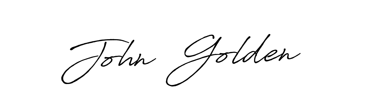 How to make John  Golden signature? Antro_Vectra_Bolder is a professional autograph style. Create handwritten signature for John  Golden name. John  Golden signature style 7 images and pictures png