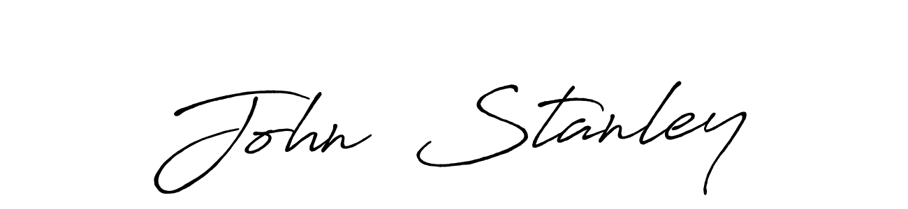 Once you've used our free online signature maker to create your best signature Antro_Vectra_Bolder style, it's time to enjoy all of the benefits that John  Stanley name signing documents. John  Stanley signature style 7 images and pictures png