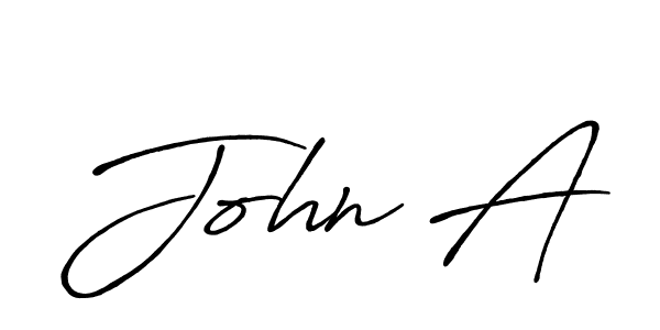 How to Draw John A signature style? Antro_Vectra_Bolder is a latest design signature styles for name John A. John A signature style 7 images and pictures png