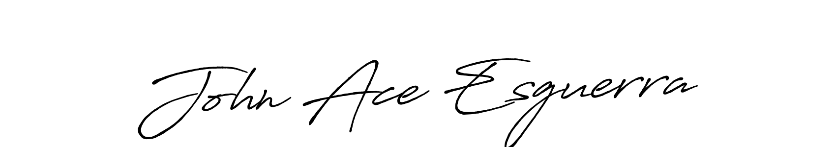 Also You can easily find your signature by using the search form. We will create John Ace Esguerra name handwritten signature images for you free of cost using Antro_Vectra_Bolder sign style. John Ace Esguerra signature style 7 images and pictures png