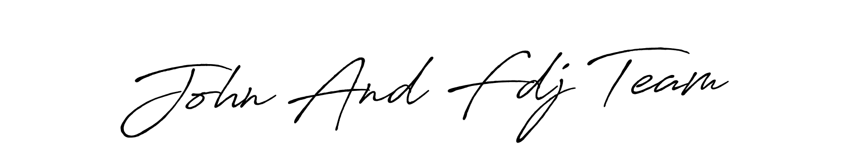 How to Draw John And Fdj Team signature style? Antro_Vectra_Bolder is a latest design signature styles for name John And Fdj Team. John And Fdj Team signature style 7 images and pictures png