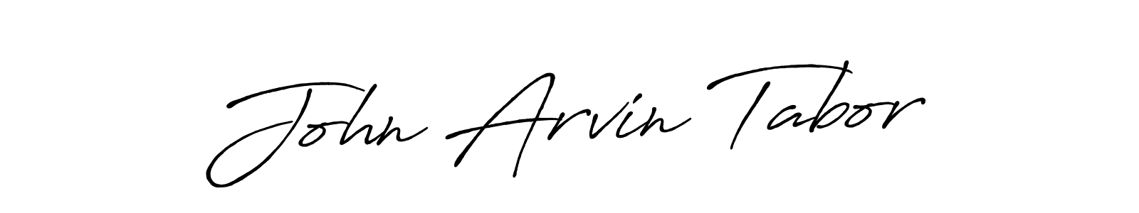 It looks lik you need a new signature style for name John Arvin Tabor. Design unique handwritten (Antro_Vectra_Bolder) signature with our free signature maker in just a few clicks. John Arvin Tabor signature style 7 images and pictures png