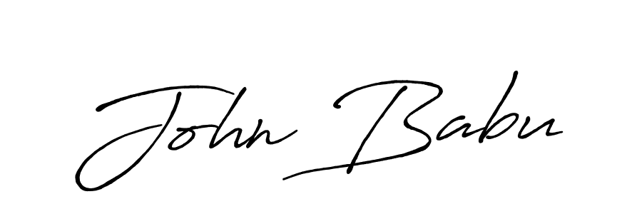 You should practise on your own different ways (Antro_Vectra_Bolder) to write your name (John Babu) in signature. don't let someone else do it for you. John Babu signature style 7 images and pictures png